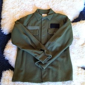 Vintage Wool Military Shirt
